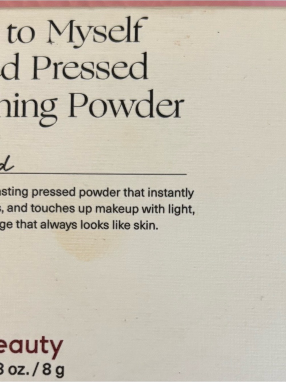 Rare Beauty - True to Myself Tinted Pressed Finishing Powder - Almond Shade - Picture 6 of 6